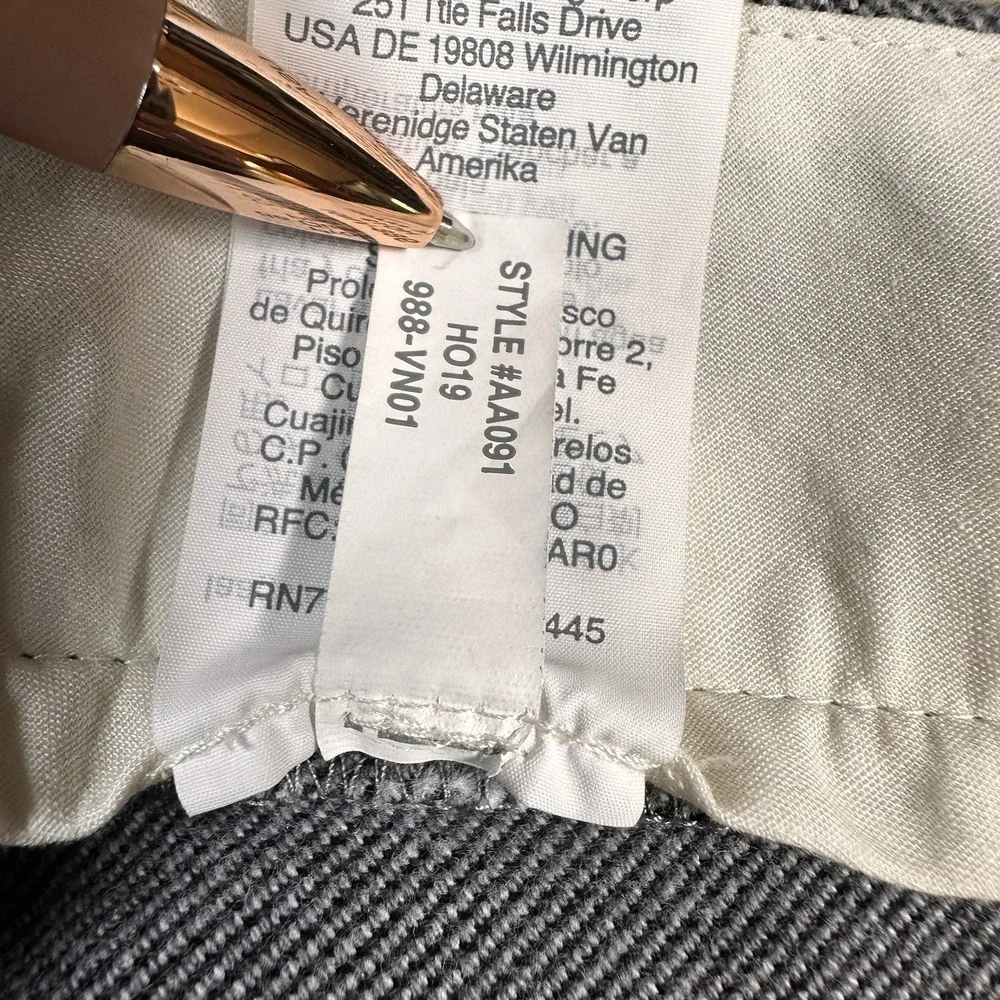 J.Crew Flex Slim Chino Pants Mens Tag 34x32 Real Sz‎ 36x30.5 Stretch Textured
